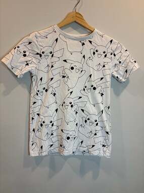 H&M Kids Pokemon All-Over Pikachu Print T-Shirt